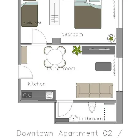 Appartement Downtown / Free Parking *